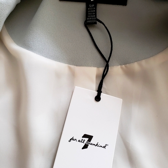 NWT 7 for all Mankind Asymmetrical Coat - Picture 4 of 6